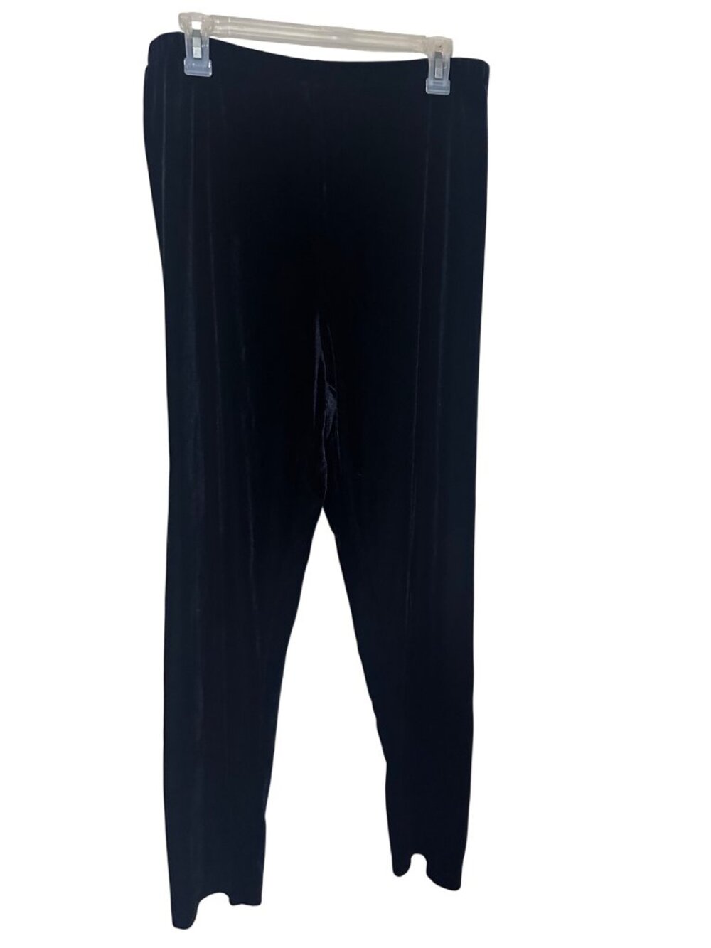 AHNI Handmade in the USA black velvet pants size 1 elastic waist